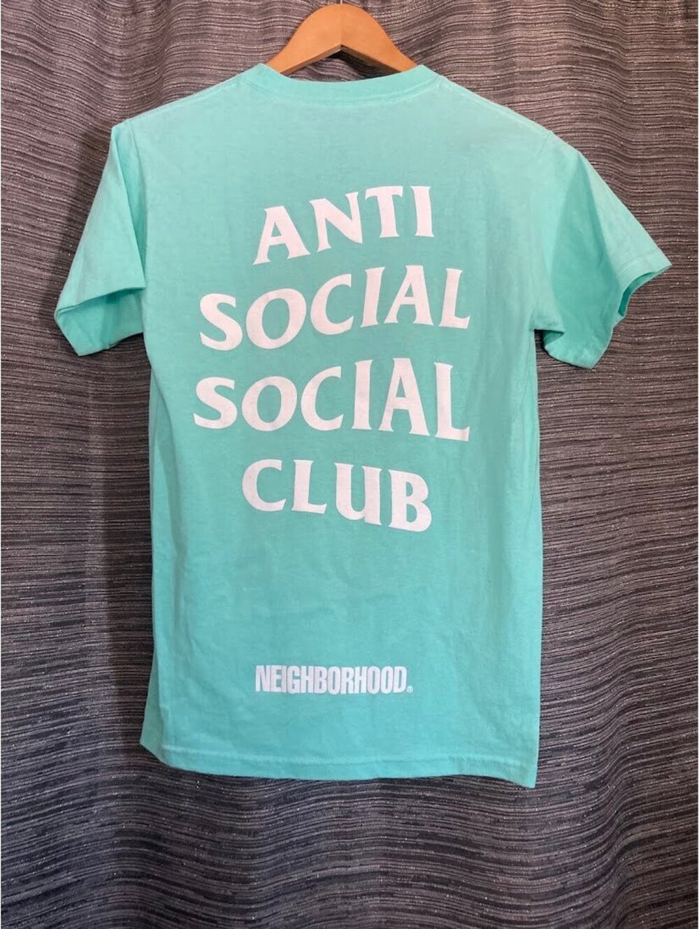 NWOT ASSC Turbo Neighborhood Tee Teal Small USA